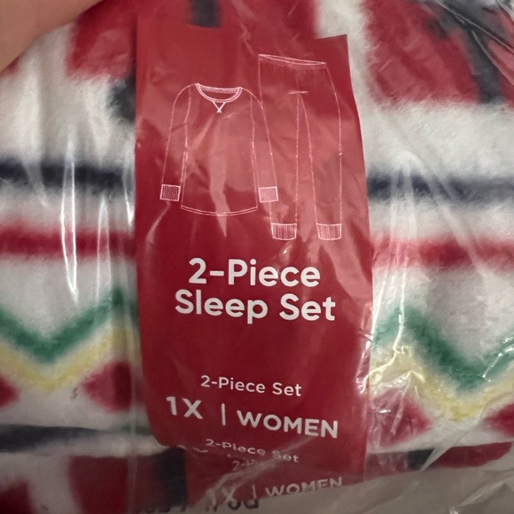 Christmas Jammies women’s size 1x, 
2 piece set - Picture 2 of 5